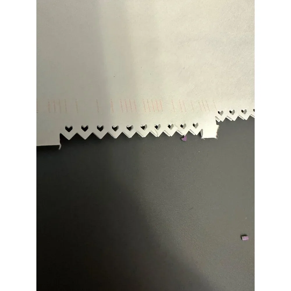 Stampin' Up! Border Punch Heart Pattern Trim Decoration‎